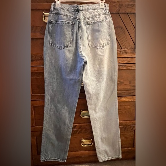 Pacsun Dad Color Block High-Rise Button Fly Jeans Sz 27 - Picture 2 of 12